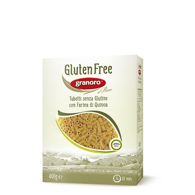 GLUTEN FREE GRANORO TUBETTI 400 G - Farmapre