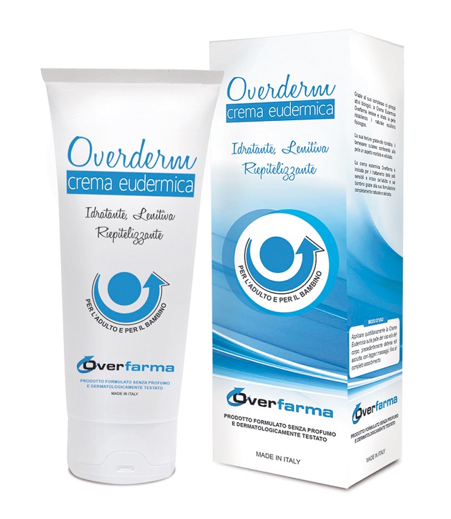 OVERDERM CREMA EUDERMICA IDRATANTE LENITIVA PER ADULTI E BAMBINI 75 ML - Farmapre