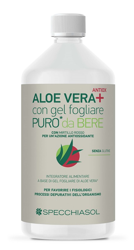 SUCCO ALOEVERA+ ALOE/MIRTILLO ROSSO 1 LITRO - Farmapre