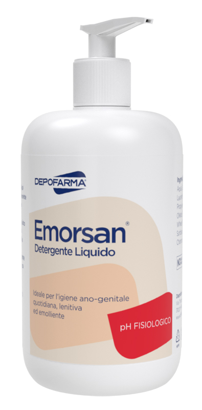 EMORSAN DETERGENTE LIQUIDO IGIENE ANO-GENITALE PH FISIOLOGICO 500 ML - Farmapre