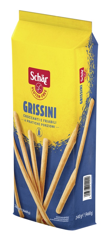 SCHAR GRISSINI 4 PORZIONI DA 60 G - Farmapre