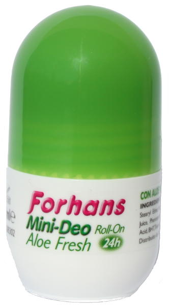 FORHANS MINI DEO ALOE FRESH 20 ML - Farmapre