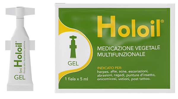 HOLOIL MONODOSE GEL TERMOSOFFIATA 1 FIALA 5ML - Farmapre