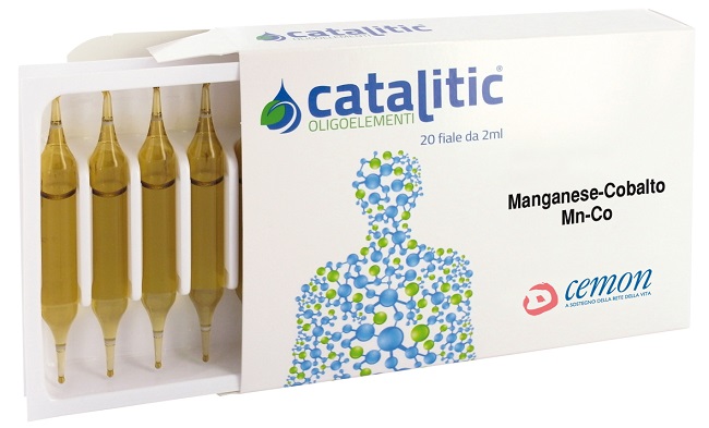 CATALITIC OLIGOELEMENTI MANGANESE COBALTO MN-CO 20 AMPOLLE - Farmapre