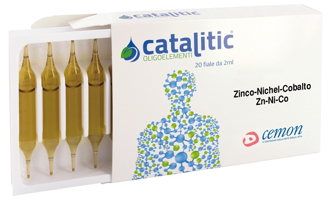CATALITIC OLIGOELEMENTI ZINCO NICHEL COBALTO ZN-NI-CO 20 AMPOLLE - Farmapre