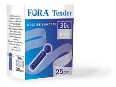 LANCETTE PUNGIDITO FORA TENDER 30 GAUGE 25 PEZZI - Farmapre
