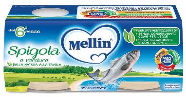 MELLIN OMOG SPIGOLA 2 X 80 G - Farmapre