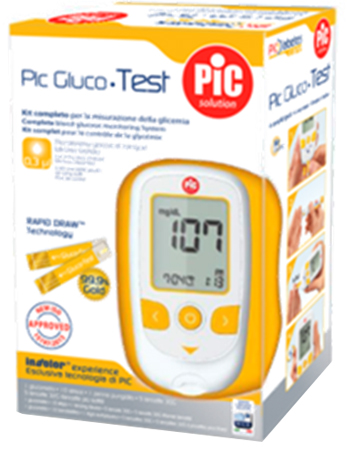 PIC GLUCOTEST KIT GLUCOMETRO - Farmapre