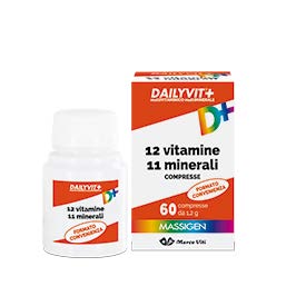 MASSIGEN DAILYVIT 12 VITAMINE 11 MINERALI 60 COMPRESSE RIVESTITE - Farmapre
