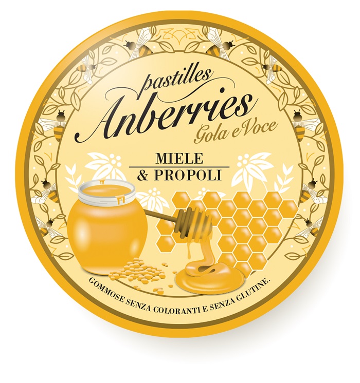 ANBERRIES MIELE PROPOLI 55 G - Farmapre