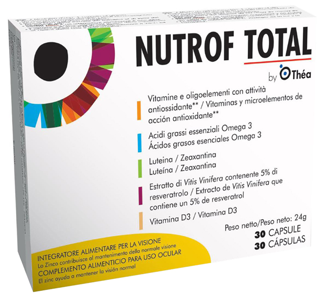 NUTROF TOTAL 30 CAPSULE - Farmapre