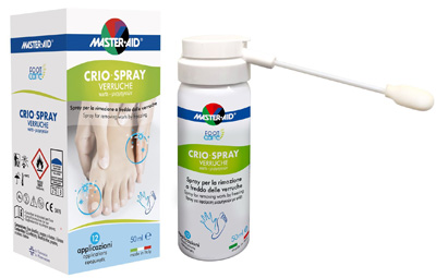 CRIO SPRAY VERRUCHE MASTER-AID FOOTCARE 50 ML E1 - Farmapre