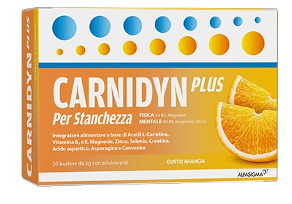 CARNIDYN PLUS 20 BUSTINE DA 5 G GUSTO ARANCIA - Farmapre