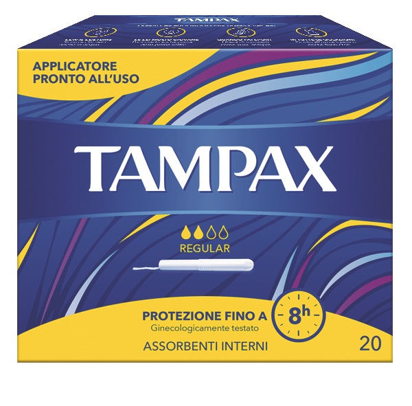 TAMPAX BLUE BOX REGULAR 20 PEZZI - Farmapre