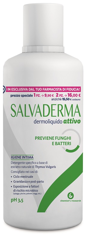 SALVADERMA DERMOLIQUIDO ATTIVO 500 ML - Farmapre