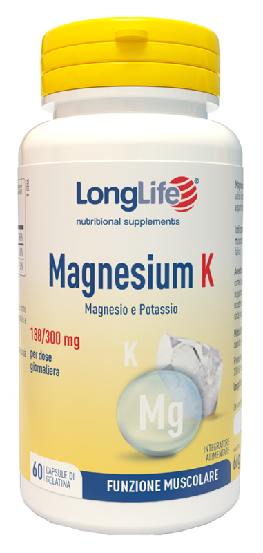 LONGLIFE MAGNESIUM K 60 CAPSULE - Farmapre