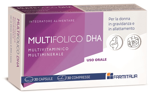 MULTIFOLICO DHA 30 CAPSULE + 30 COMPRESSE - Farmapre