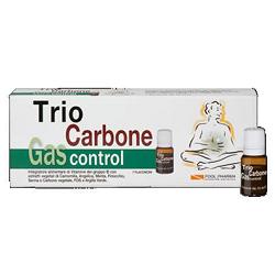 TRIOCARBONE GAS CONTROL 7 FLACONCINI 10 ML - Farmapre