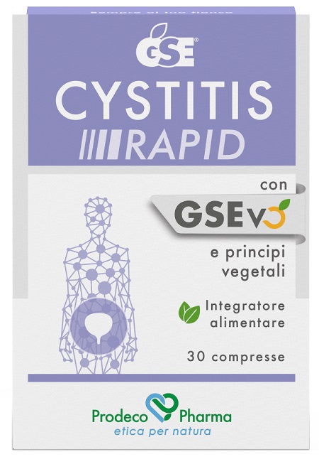 GSE CYSTITIS RAPID 30 COMPRESSE - Farmapre