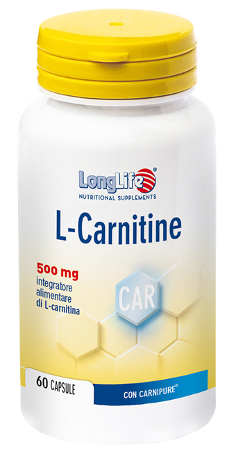 LONGLIFE L-CARNITINE 60 CAPSULE DI GELATINA DA 960 MG - Farmapre