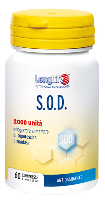 LONGLIFE SOD 2000 60 COMPRESSE RIVESTITE - Farmapre