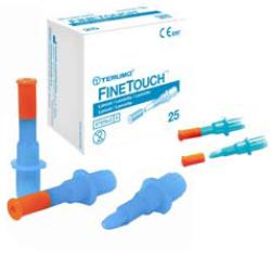 LANCETTE PUNGIDITO FINETOUCH 23 GAUGE 25 PEZZI - Farmapre
