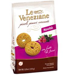 LE VENEZIANE BISCOTTI FRUTTI DI BOSCO 250 G - Farmapre