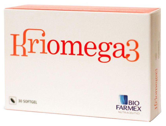 KRIOMEGA 3 30 CAPSULE SOFTGEL - Farmapre