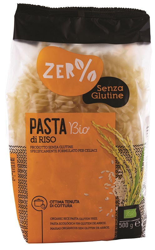 ZERO% GLUTINE PASTA RISO FUSILLI SENZA GLUTINE BIO 500 G - Farmapre