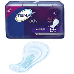 PANNOLONE SAGOMATO TENA DISCREET MAXI NIGHT 12 PEZZI - Farmapre