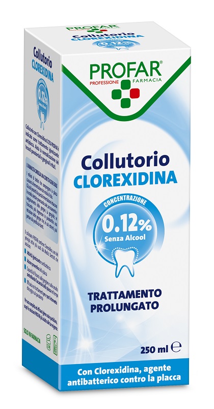 COLLUTORIO CLOREXIDINA 0,12% 250 ML PROFAR - Farmapre