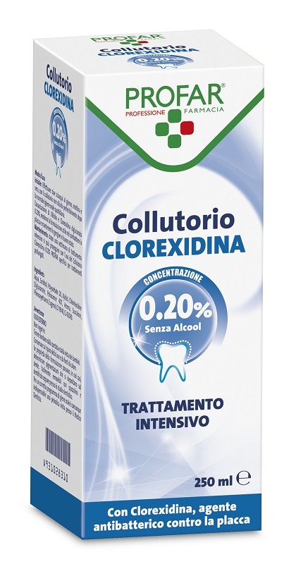 COLLUTORIO CLOREXIDINA 0,20% 250 ML PROFAR - Farmapre