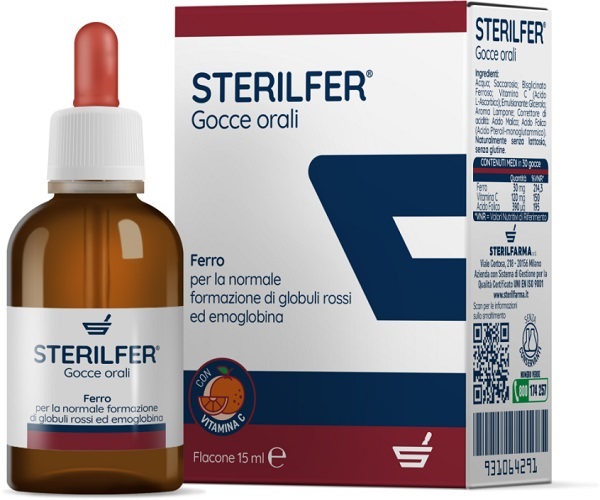 STERILFER GOCCE 15 ML - Farmapre