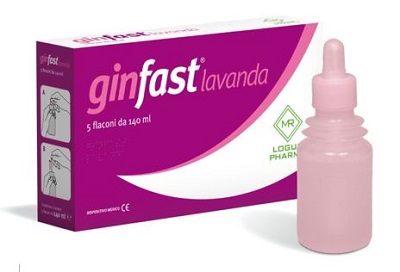 LAVANDA VAGINALE GINFAST CONFEZIONE DA 5 FLACONCINI DA 140ML - Farmapre