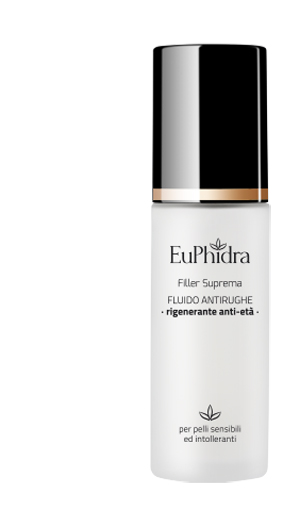 EUPHIDRA FILLER SUPREMA FLUIDO ANTIRUGHE PELLI SENSIBILI INTOLLERANTI FLACONE 30 ML - Farmapre