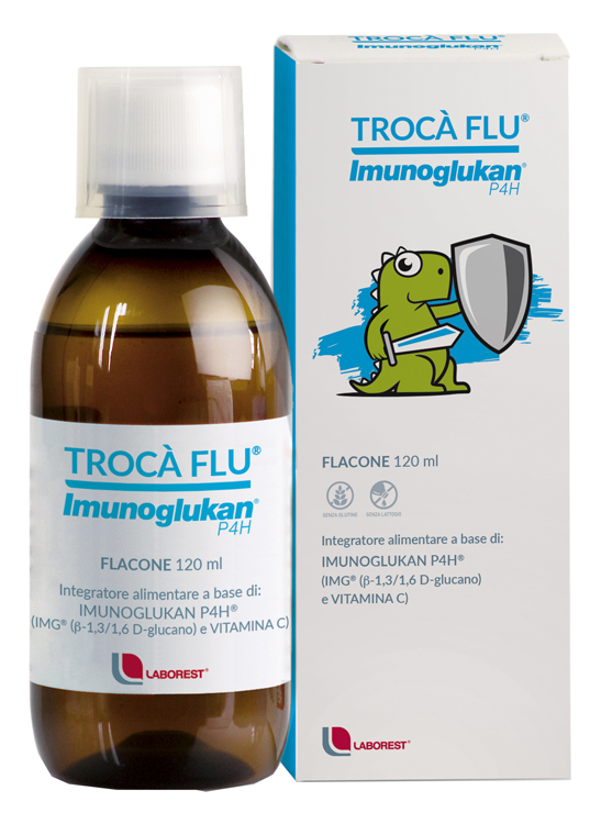 TROCA' FLU' IMUNOGLUKAN FLACONE 120 ML - Farmapre