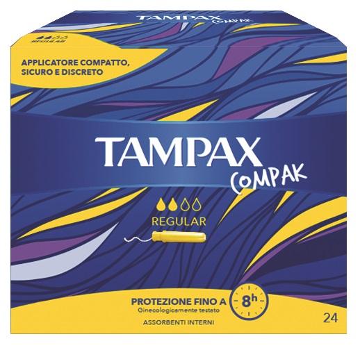TAMPAX COMPAX REGULAR 24 PEZZI - Farmapre
