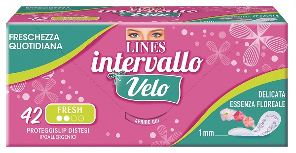 LINES INTERVALLO VELO FIORI E AGRUMI 42 PEZZI COUPON - Farmapre