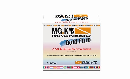 MGK VIS MAGNESIO GOLD PURO 20 BUSTE - Farmapre