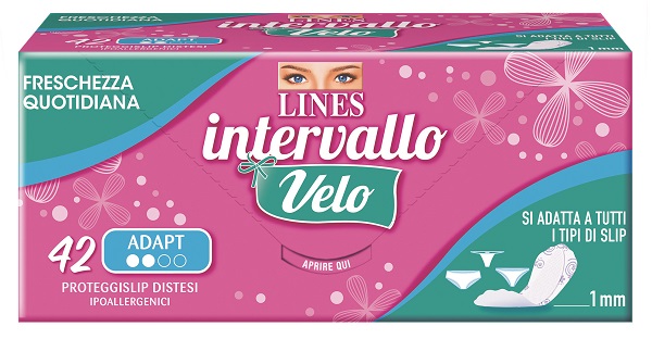 LINES INTERVALLO VELO ADAPT 42 PEZZI COUPON - Farmapre