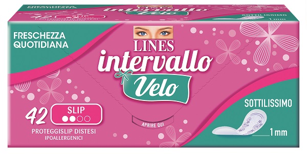LINES INTERVALLO VELO SLIP 42 PEZZI COUPON - Farmapre