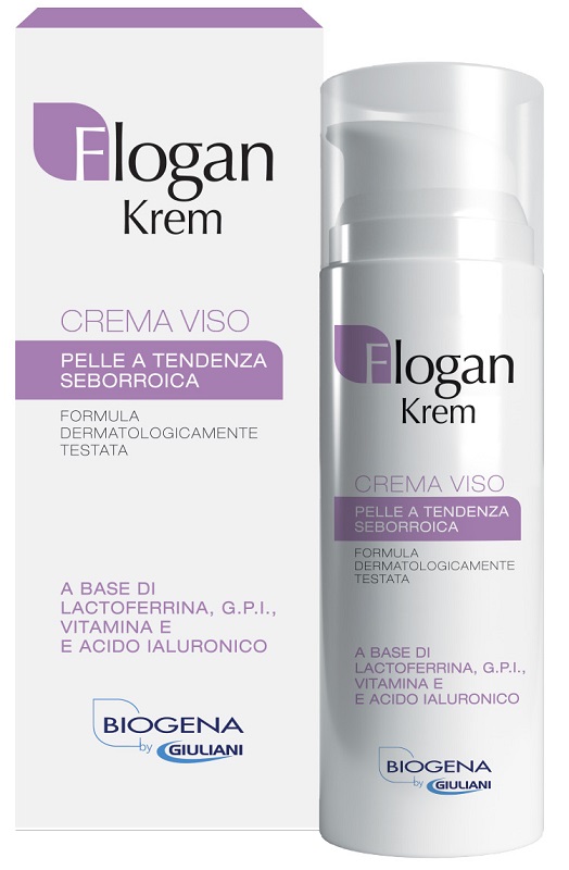 FLOGANKREM CREMA VISO PELLE TENDENZA SEBORROICA 50 ML - Farmapre