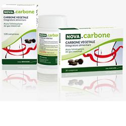 NOVA CARBONE VEGETALE 120 COMPRESSE - Farmapre