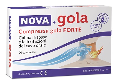 NOVA GOLA COMPRESSA GOLA FORTE 20 COMPRESSE - Farmapre