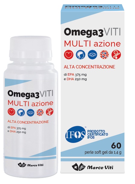 VITI OMEGA3 MULTIAZIONE 60 PERLE - Farmapre