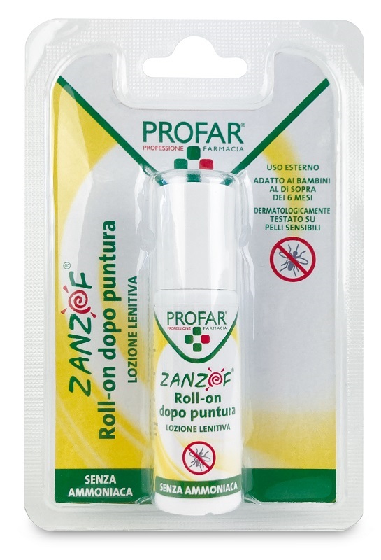 ZANZOF LOZIONE POST PUNTURA SENZA AMMONIACA ROLL-ON 20 ML PROFAR - Farmapre