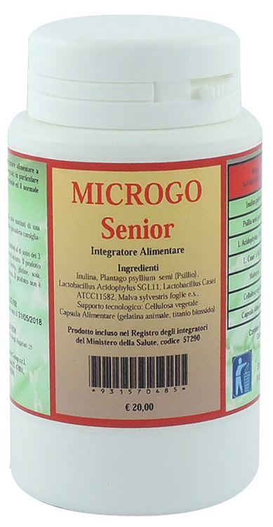 MICROGO 30 CAPSULE SENIOR - Farmapre