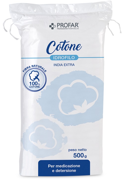COTONE IDROFILO PROFAR INDIA EXTRA 500 G - Farmapre