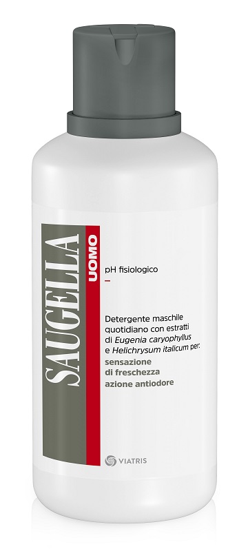 SAUGELLA UOMO PH FISIOLOGICO DETERGENTE MASCHILE 500 ML - Farmapre
