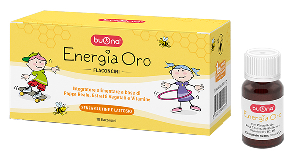 BUONA ENERGIA ORO 10 FLACONCINI DA 10 ML - Farmapre